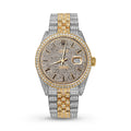 ICED OUT DATE 41MM WATCH