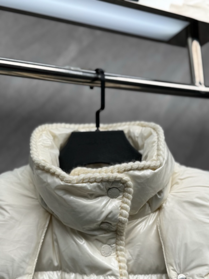 110221  New wool woven hooded down jacket Top quliaty 1:1 clothing