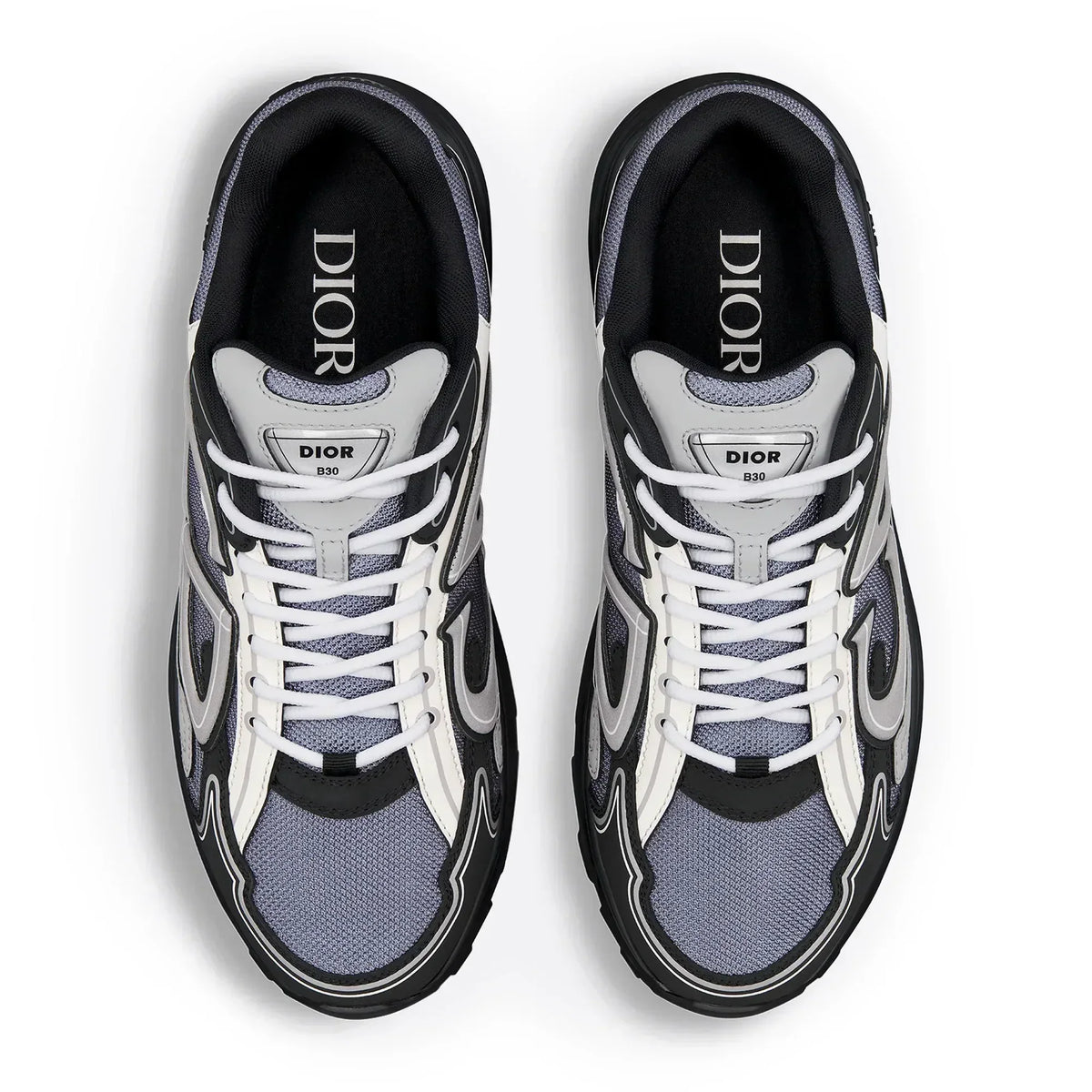 Dior B30 Trainer - (Blue Grey White Black)