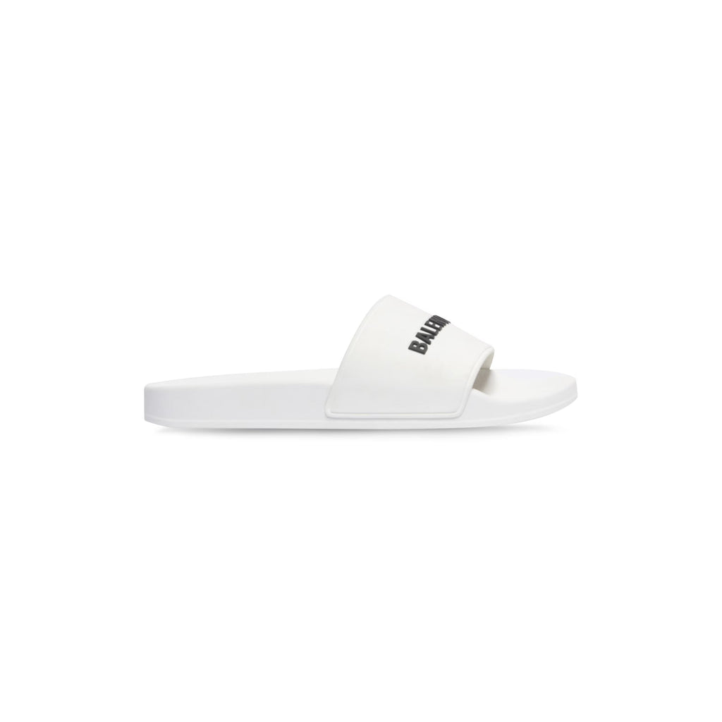 Balenciaga Pool Slides - White
